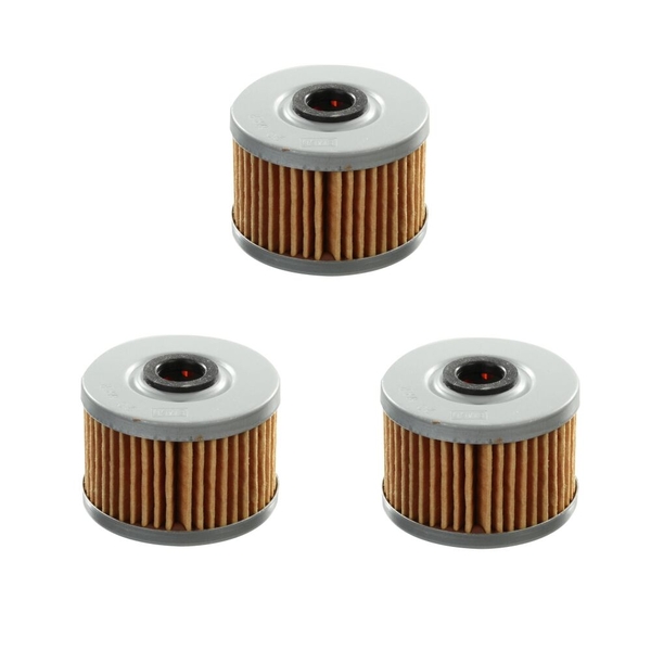 Oil Filter | 3 Pack | for Kawasaki KLX300R 1996 1997 1998 1999 2000 2001 to 2007