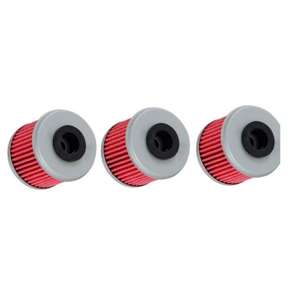 Three Oil Filters for Honda CRF150RB Big Wheel 2007 2008 2009 2010 2011 to 2018