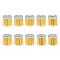 10 PACK OIL FILTERS for SUZUKI LTZ400 QUAD SPORT 02-09 | LTR450 QUAD RACER 06-09