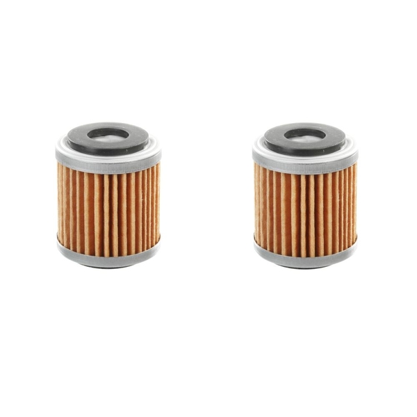 TWO (2) OIL FILTER for Yamaha YZF-R15 v2 2013 2014 2015 2016 2017