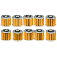 TEN (10) PACK OIL FILTERS for Yamaha TDM850 1991 to 2001 | TRX850 1996 to 2002