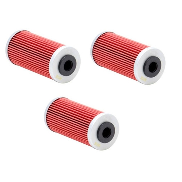 THREE PACK OIL FILTERS for Sherco SE 2.5i Enduro 2008 to 2014 | SX 2.5i F 2010 2011
