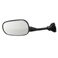 WHITES MIRROR BLK HON VFR800 02- LH