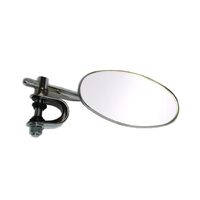 WHITES MIRROR OVAL CLAMP ON CLASSIC (EA)