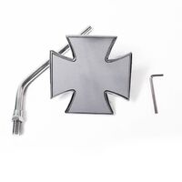WHITES MIRROR MALTESE CROSS 10MM FITTING