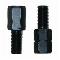 Mirror Mount Adapt Yamaha L-RH Thread Black