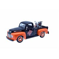 1.24 Ford F-1 Pick Up 48 Duo Glide 58 Model Toy