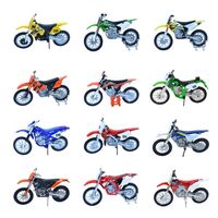 1.18 Dirt Bike Assortment (12Box) Model Toy