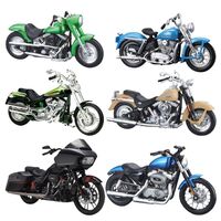 1.24 Harley Davidson Assorted (12 Box) Model Toy