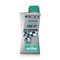 Motorex Racing Pro 4T 15w50 - 1 Litre (12) ***