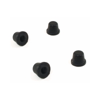 Brake Bleeder Nipple Cover Four (4) Pack | Rubber Dust Cap for Brake Caliper