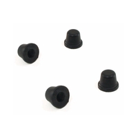 Brake Bleeder Nipple Cover Four (4) Pack | Rubber Dust Cap for Brake Caliper