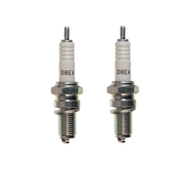 NGK SPARK PLUG TWO (2) PACK D8EA for Yamaha YFM400FW Kodiak 4x4 1993 to 1999