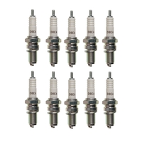 NGK SPARK PLUGS D8EA (2120) (Box 10) for Suzuki GN250 1982 to 2007