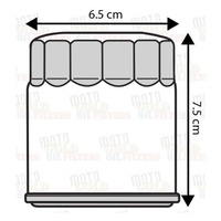 Moto Gold Oil Filter