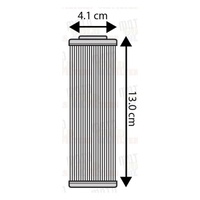 OIL FILTER for KTM 1198 RC8R 08-09 REPLACEMENT HF158