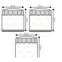 MOTORCYCLE OIL FILTER 3 PACK KIT for BMW R1200 1997 to 2006 REPLACEMENT HF163