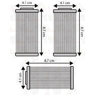 3 OIL FILTERS