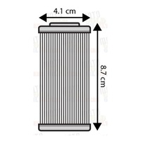 AFTERMARKET OIL FILTER for Husqvarna HUSKY TC449 2011 to 2013 TE449 2011 to 2014