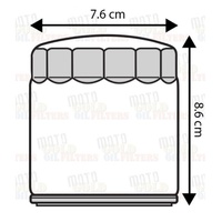 CHROME OIL FILTER for Harley Davidson HD VRSCB V-ROD 2004 2005 VRSCD NIGHT ROD 2006