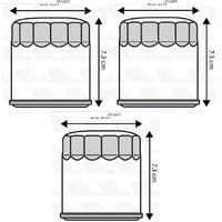 3 OIL FILTERS