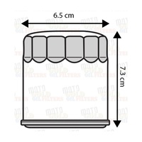 OIL FILTER for BUELL 1200 LIGHTNING XB12 SCG 2005 to 2010 XB12 STT 2008