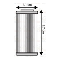 MOTORCYCLE OIL FILTER for HUSQVARNA HUSKY SMR449 2011 2012 TC449 2011 to 2014