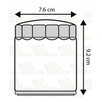 CHROME OIL FILTER for H-D HD XL1000 XLS1000 XLH1000 XLX1000 XL50 1984 to 2007