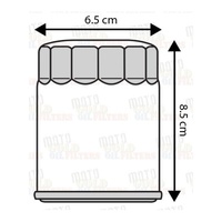 Moto Gold Oil Filter