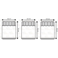 KIT OF THREE OIL FILTERS for TGB BLADE ATV 2010 2011
