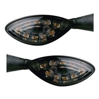 OXFORD EYESHOT LED Indicators | Black |  Legal | Cafe Racer | Scrambler | Custom