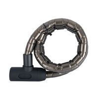 Barrier Armoured Cable 1.4M x 25mm Smoke For Motorbike