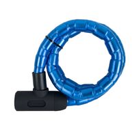 Barrier Armoured Cable 1.4M x 25mm Blue For Motorbike