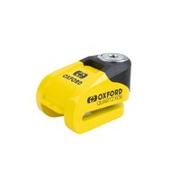 Quartz XD6 Disc Lock Yellow/Black For Motorbike