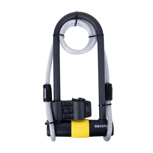 Oxford Magnum Duo U-Lock (315mm X 170mm) With Bracket & Cable
