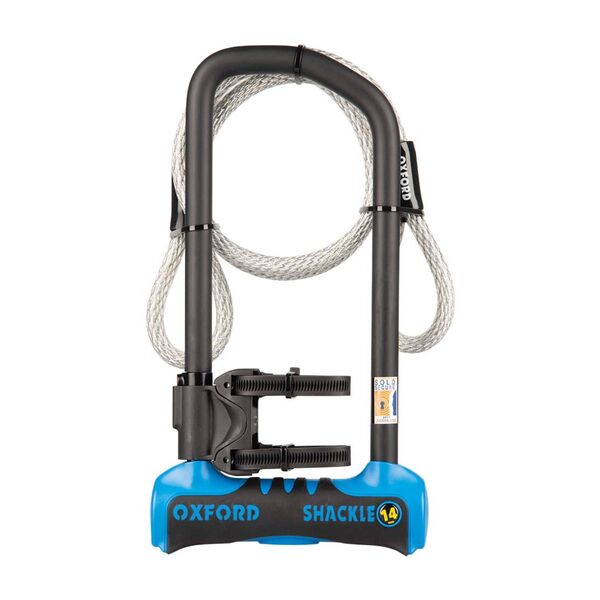 Oxford Shackle14 Pro Duo U-Lock 320mm X 177mm + Cable