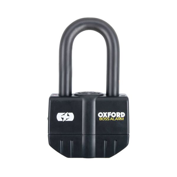 Oxford Boss Alarm 16mm Padlock Black