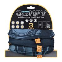 Oxford Comfy Neck Scarf Gaiter Tube HD GRAPHICS 3 Pack