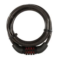 Oxford Combi6 Combination Lock 6mm x 1500mm For Motorbike or Bicycle