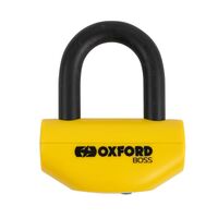Boss 12.7mm Disc Lock Yellow For Motorbike 