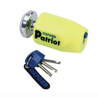 Oxford Patriot Small Motorcycle or Scooter Disc Lock