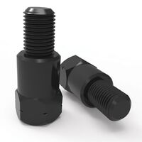 OXFORD MIRROR ADAPTOR 10mm TO 10mm REVERSE THREAD