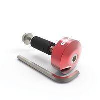 OXFORD HANDLEBAR BAR ENDS - RED (NEW)