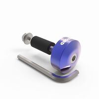 OXFORD HANDLEBAR BAR ENDS - BLU