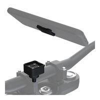 Oxford CLIQR Universal Handlebar Riser Mount for Motorcycle Motorbike