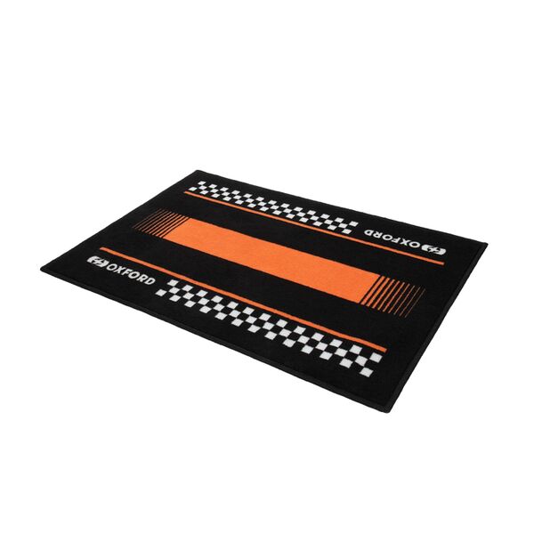 Door Mat Pitlane Orange 90 X 60cm