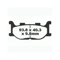 Front Brake Pads HP Sintered