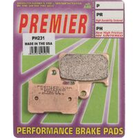 Rear BRAKE PADS HI-PERF SINT