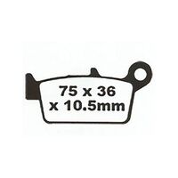 Rear Brake Pads Full Sintered