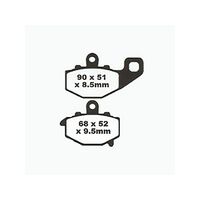 Rear Brake Pads